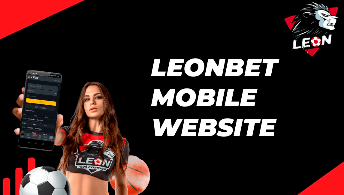Leonbet mobile website.